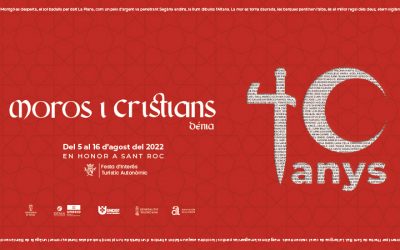 Plus Media Comunicación diseña el cartel de los Moros y Cristianos de Dénia 2022